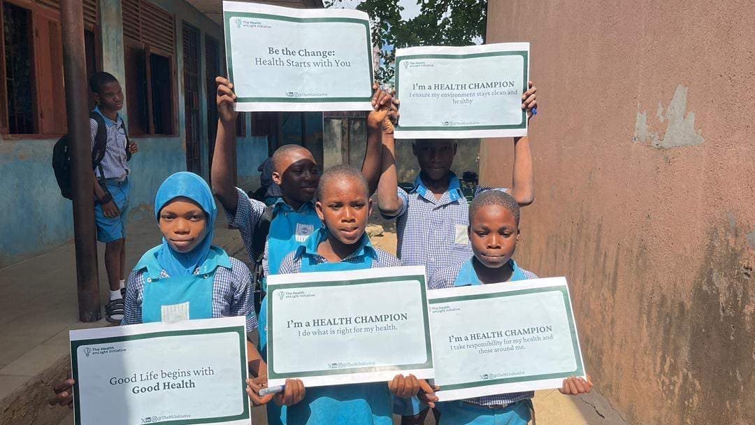 School Health Club at Aje Comprehensive High School (1)