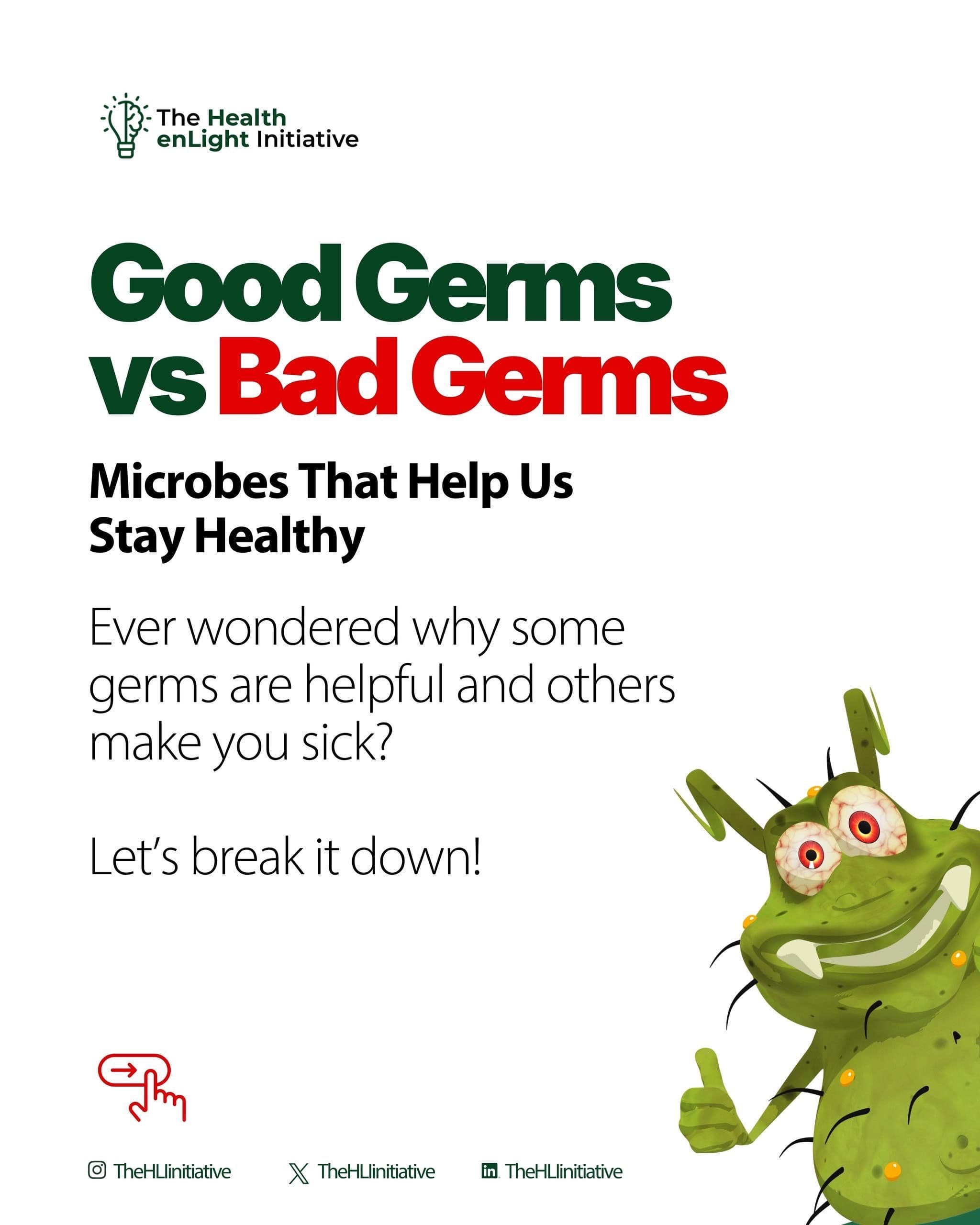 Good Germs vs Bad Germs